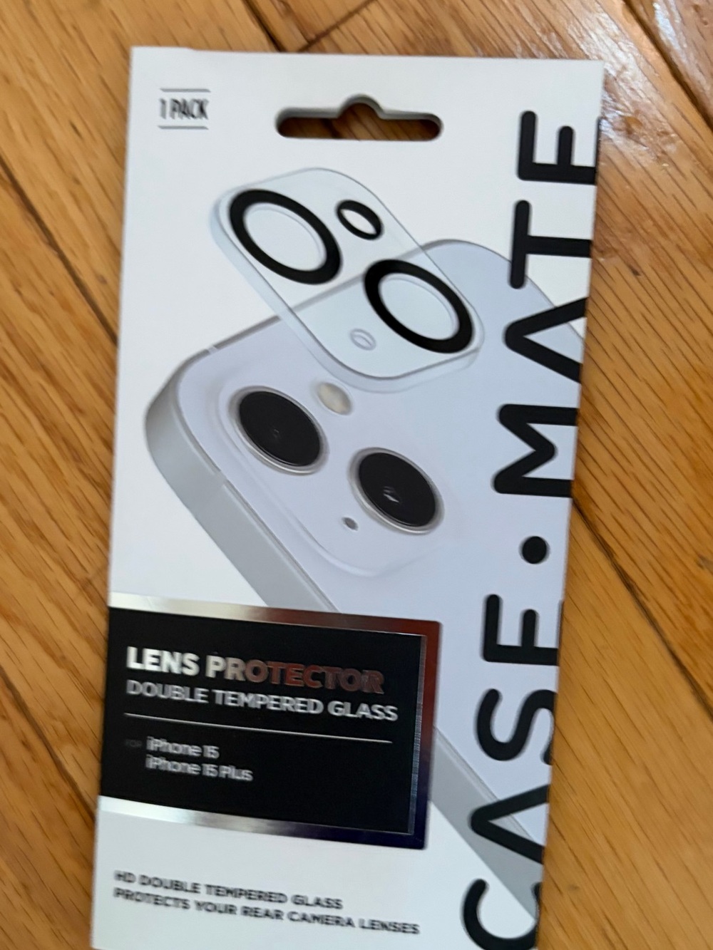 case-mate White Camera Lens Protector for iPhone 15 / 15 Plus